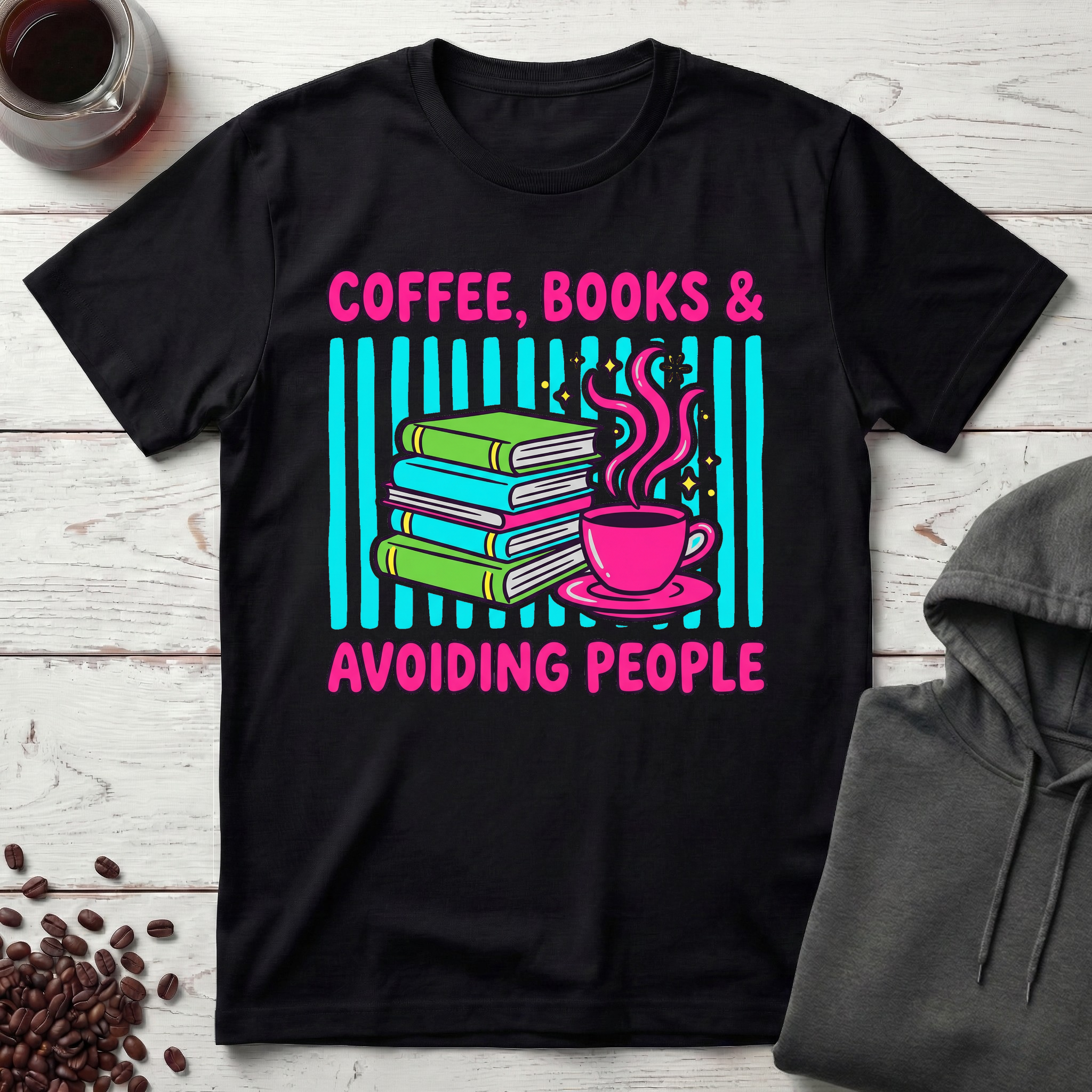 Coffee & Books T-Shirt