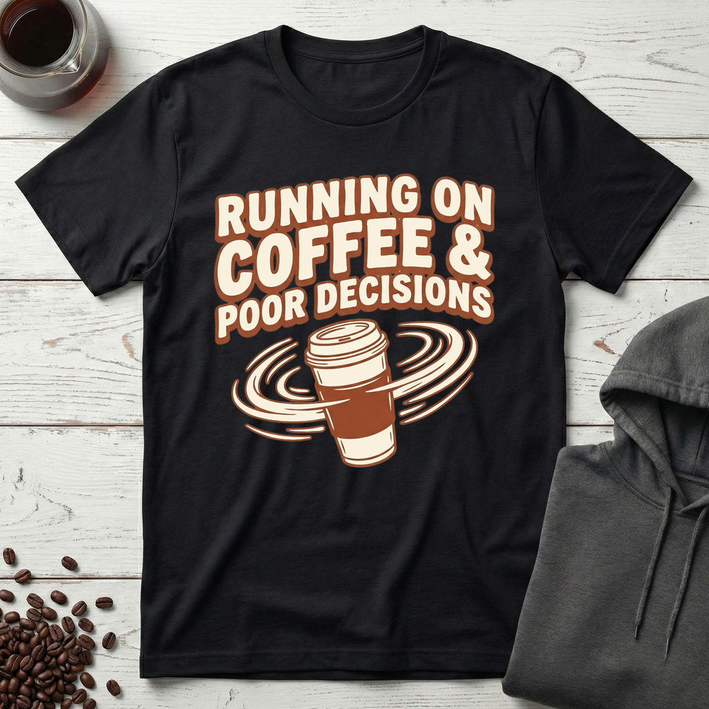 Coffee & Poor Decisions T-Shirt