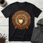 The Morning Ritual Vintage Coffee Badge T-Shirt