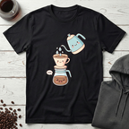 Yay Cute Pour Over Coffee Kawaii T-Shirt