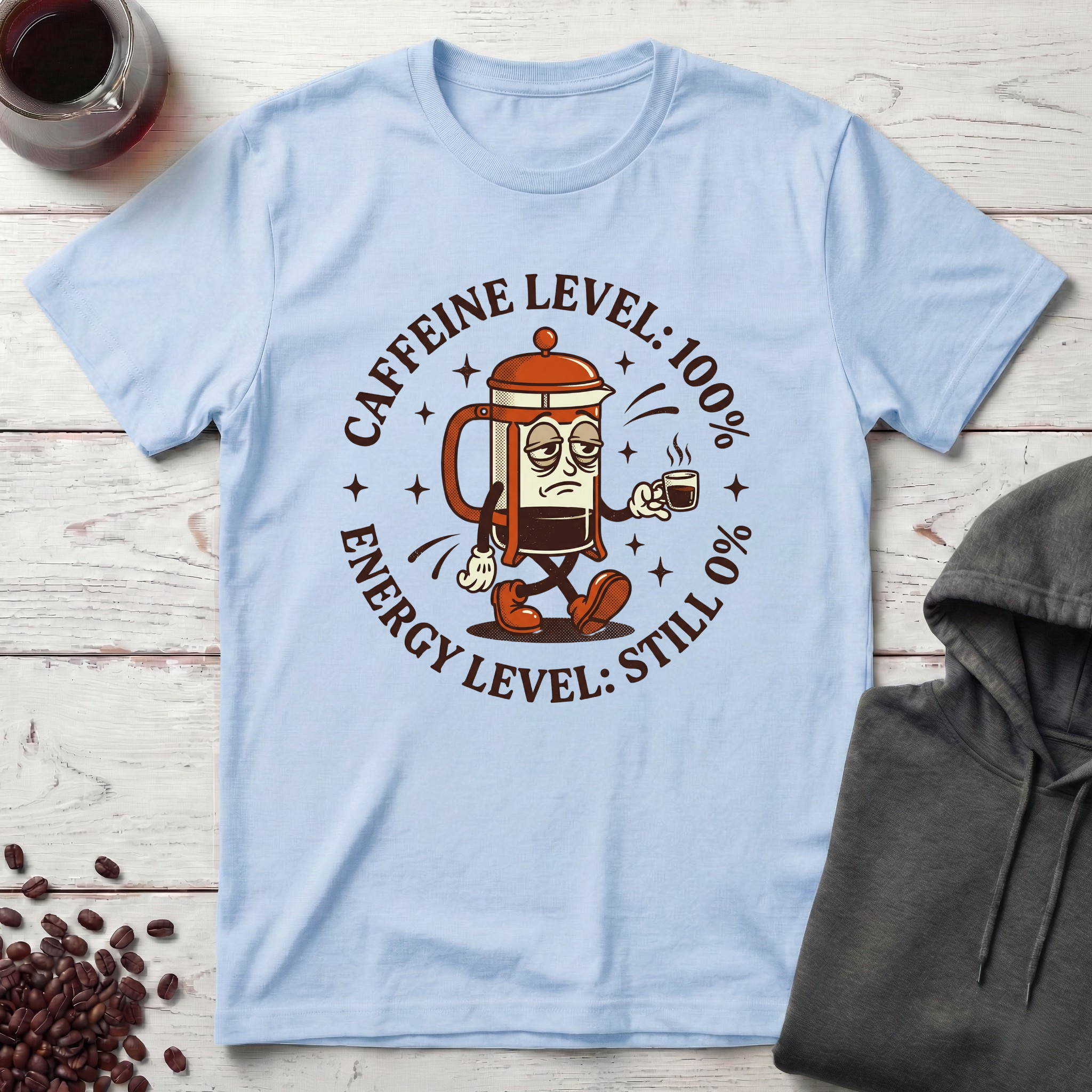 Caffeine Level T-Shirt