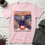 The Empty Pot Dread Coffee Scream Parody T-Shirt
