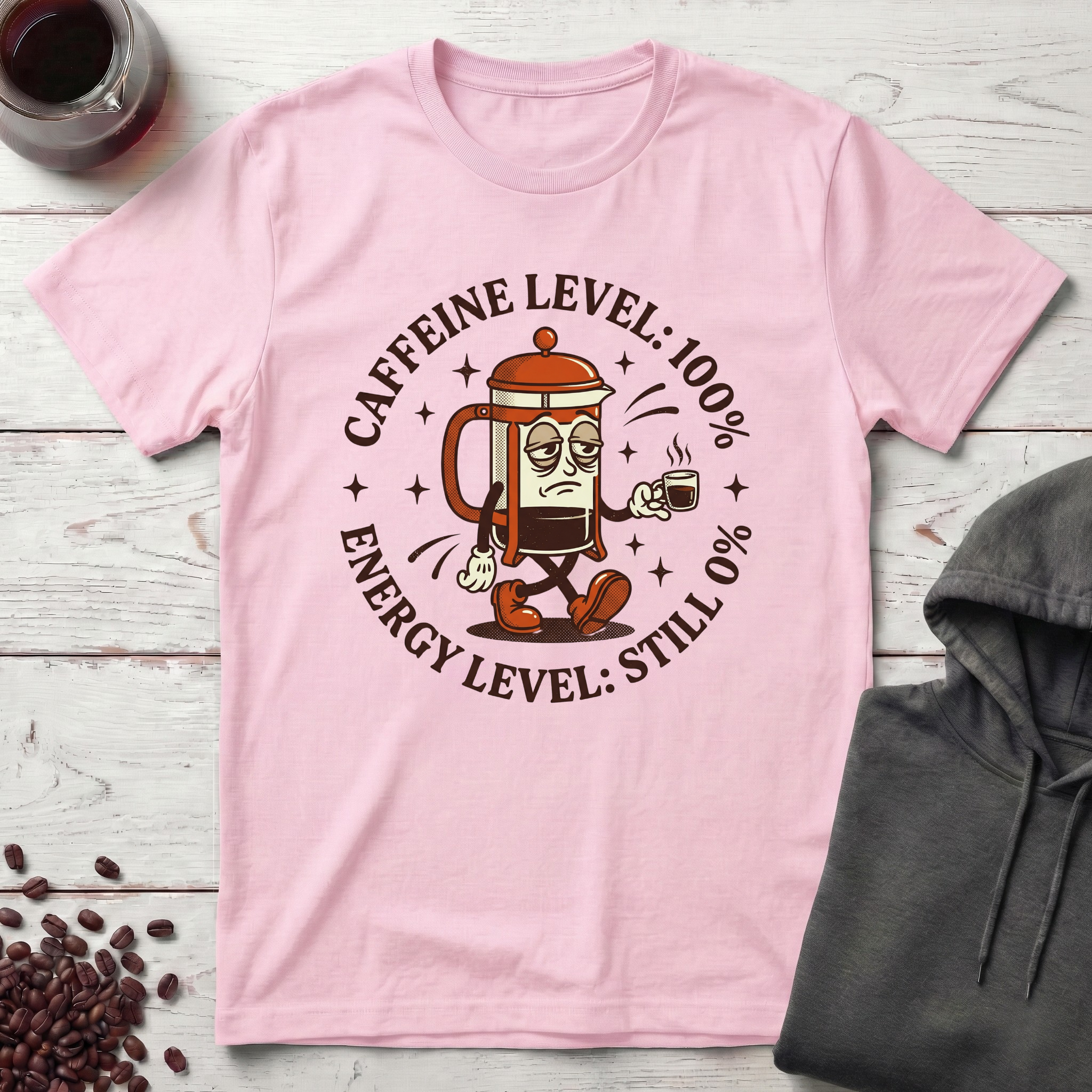 Caffeine Level T-Shirt