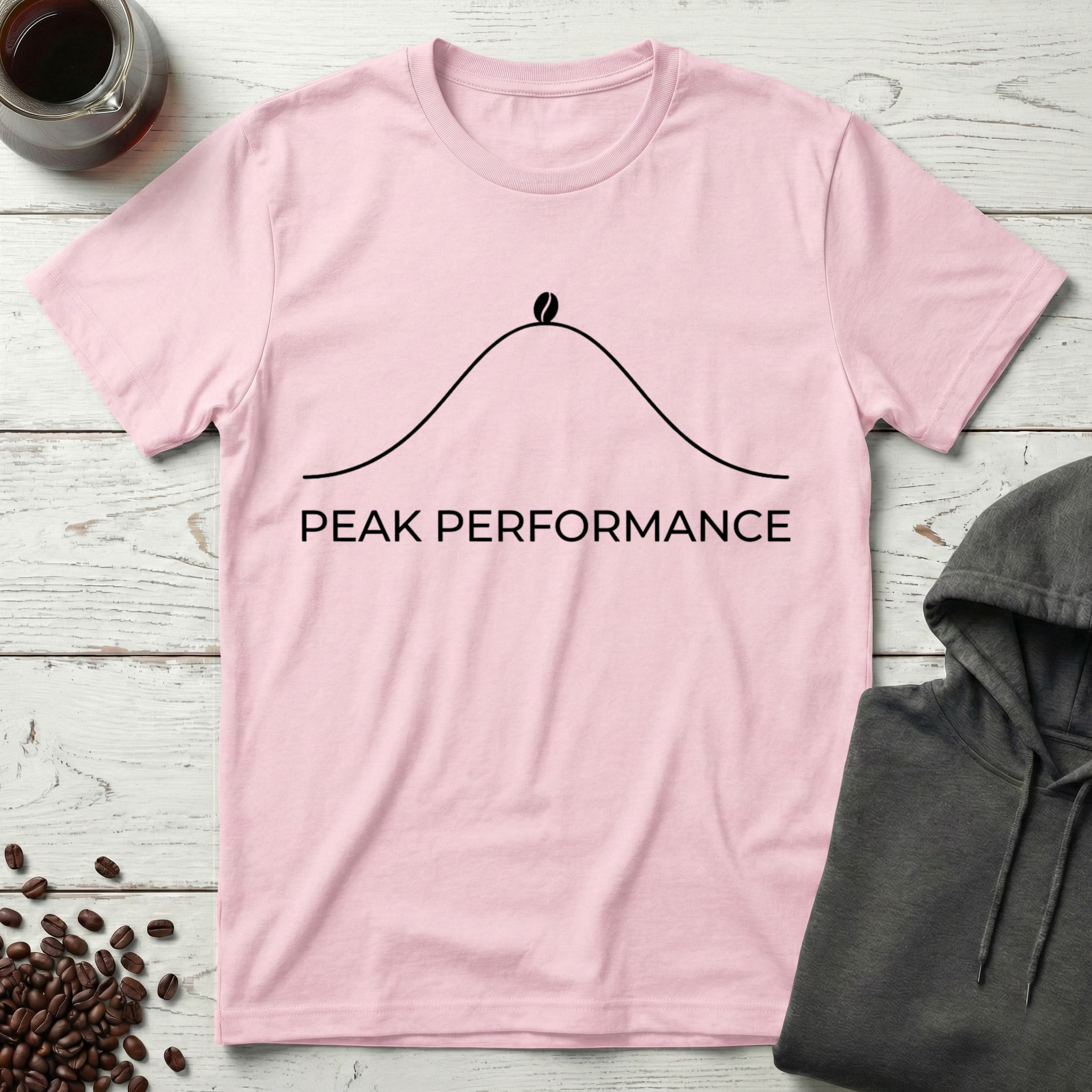 Peak Performance Coffee Bean Summit Graph T-Shirt