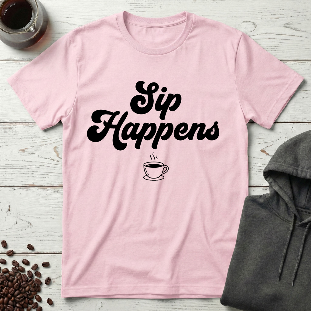Sip Happens Coffee Lover T-Shirt