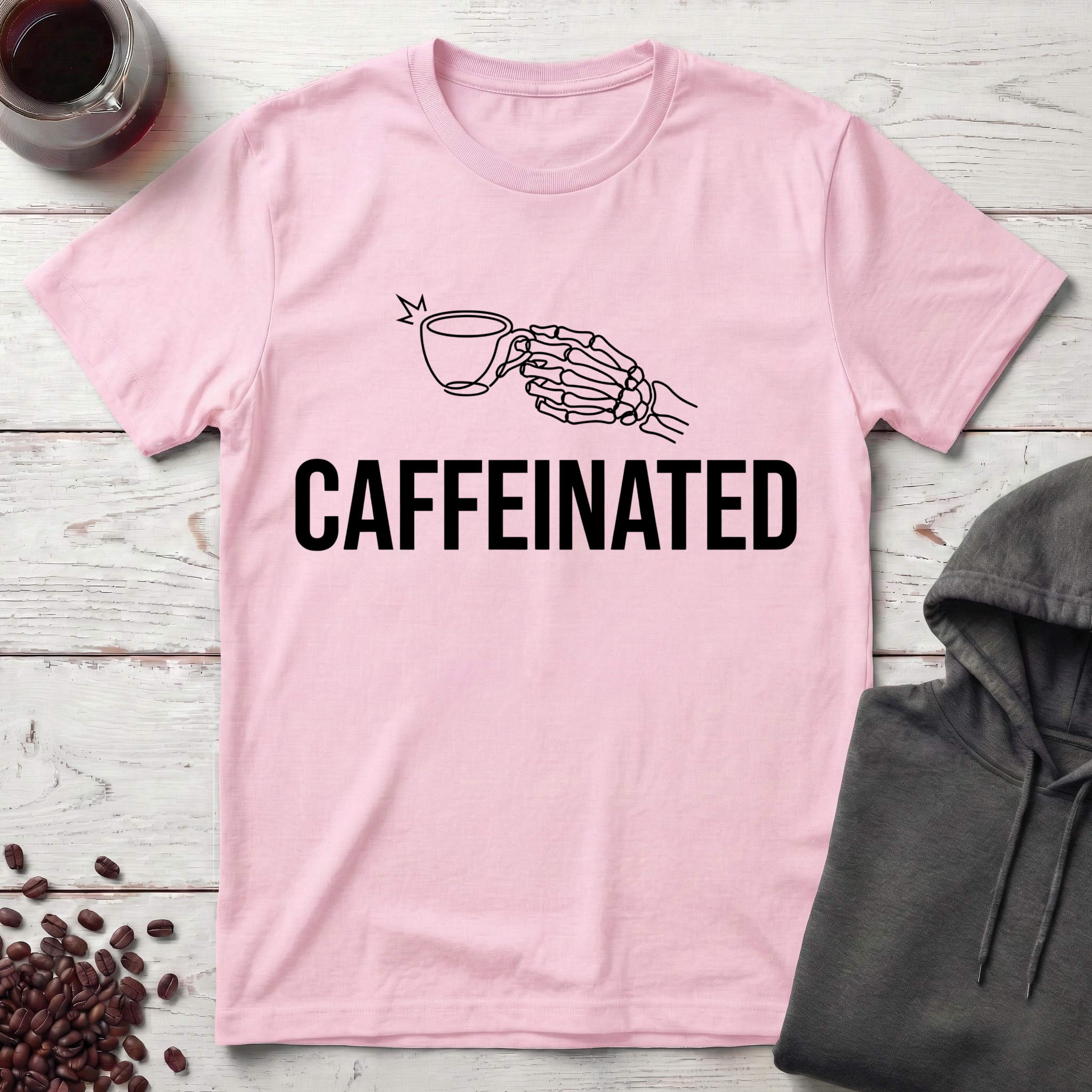 Caffeinated Skeleton T-Shirt