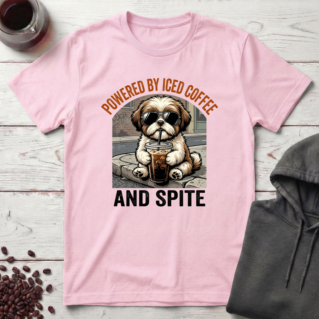 Powered By Iced Coffee T-Shirt