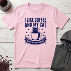 I Like Coffee And My Cat T-Shirt