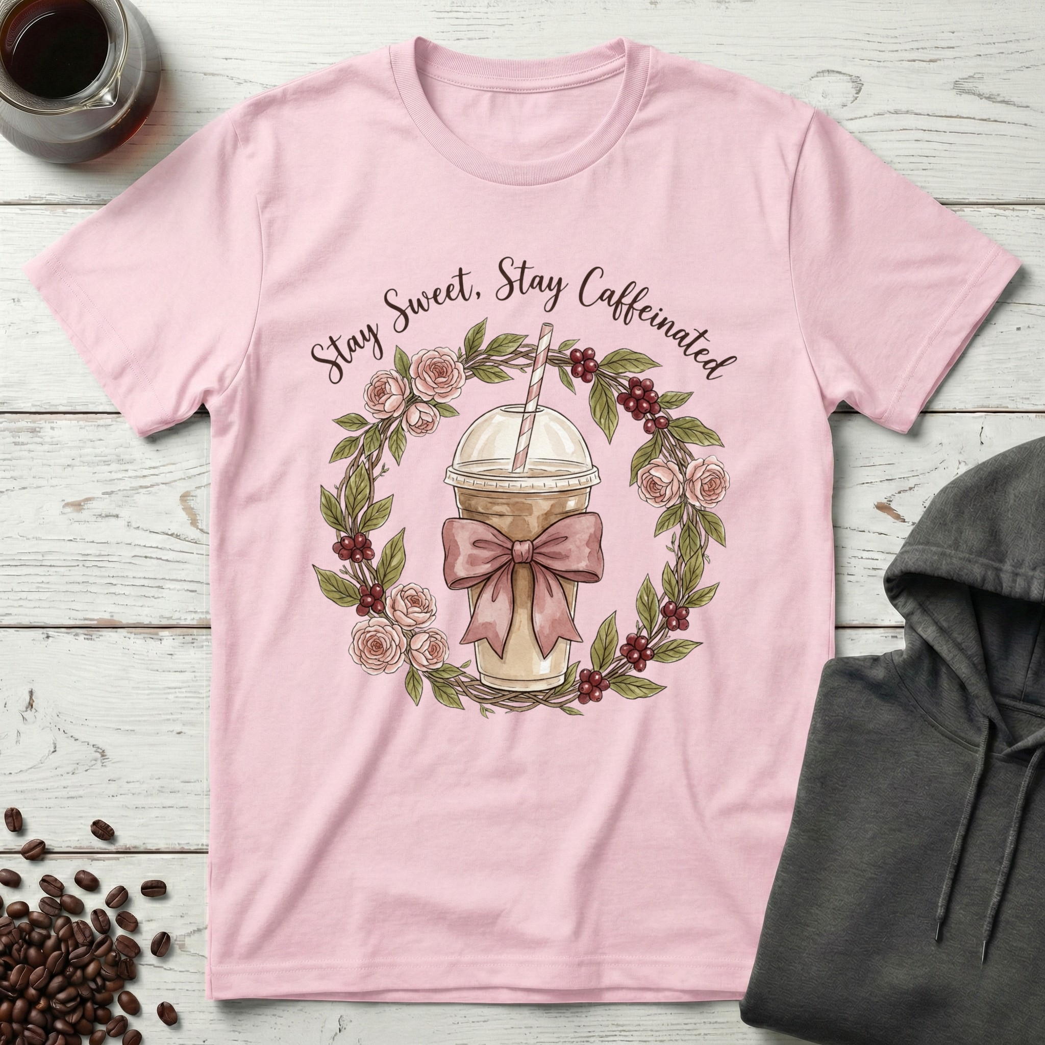 Stay Sweet Stay Caffeinated T-Shirt