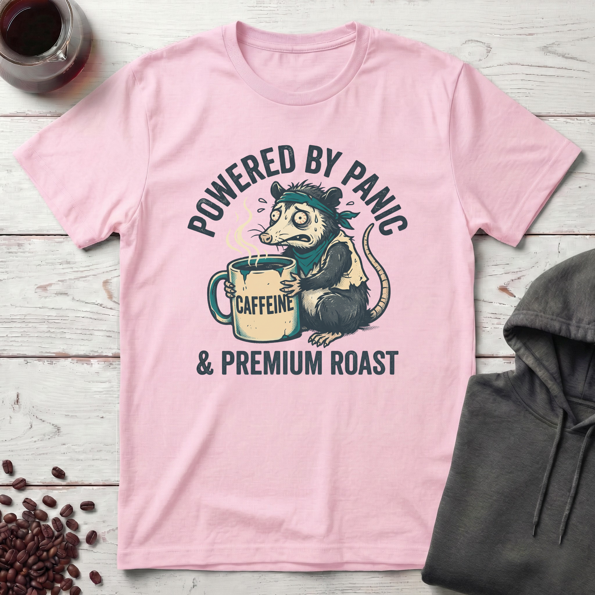 Powered By Panic T-Shirt