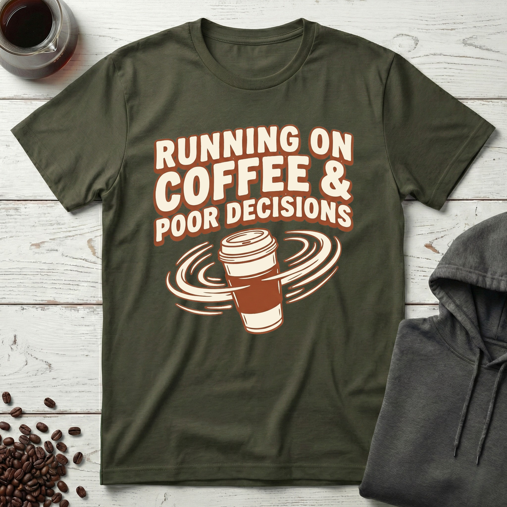 Coffee & Poor Decisions T-Shirt