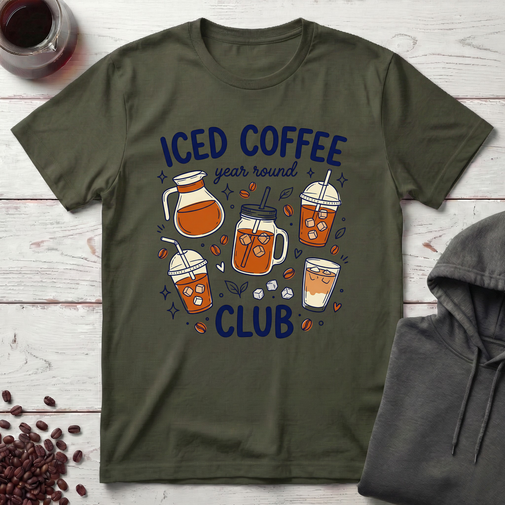 Iced Coffee Year Round T-Shirt