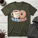 We Go Together Coffee And Donut Cute T-Shirt