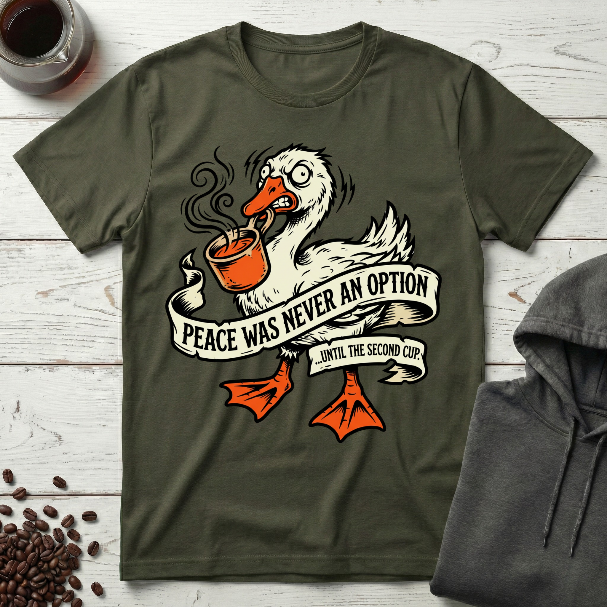Peace Was Never An Option T-Shirt
