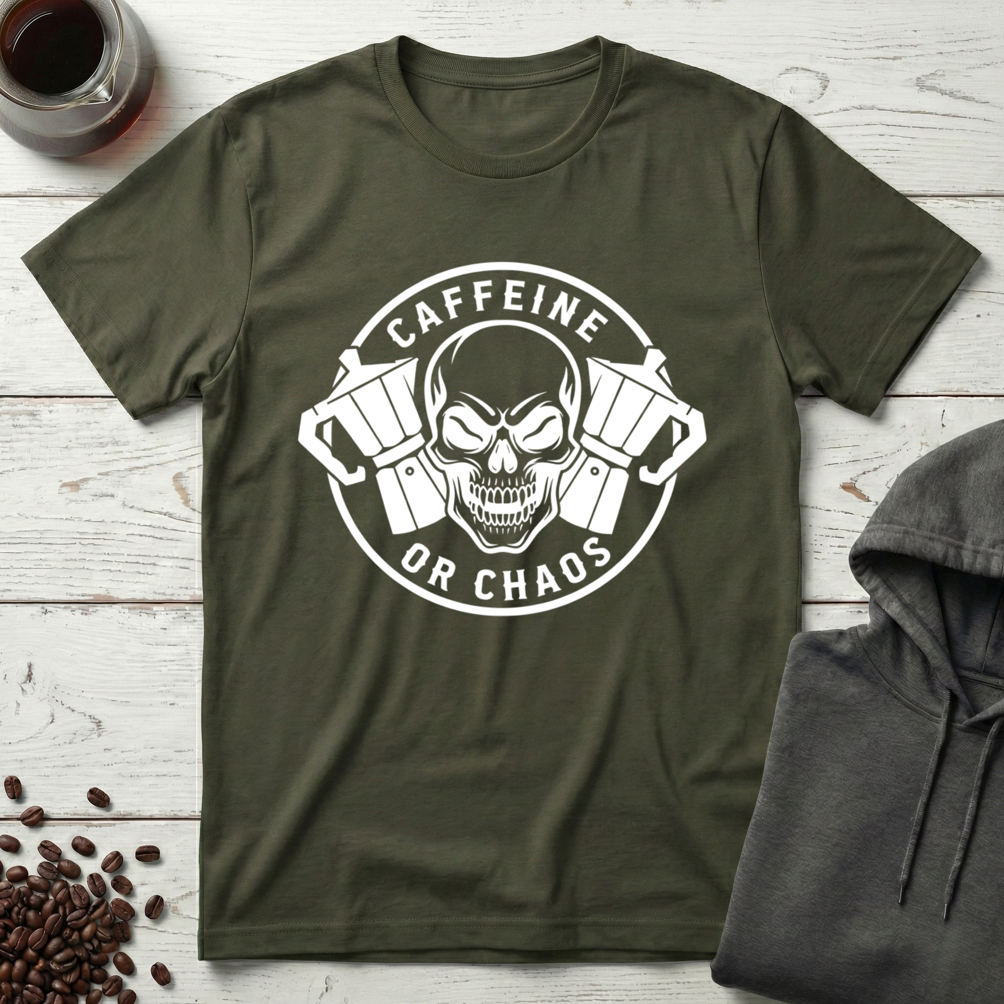 Caffeine or Chaos T-Shirt