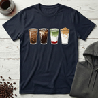 Four Specialty Iced Coffee Lineup T-Shirt