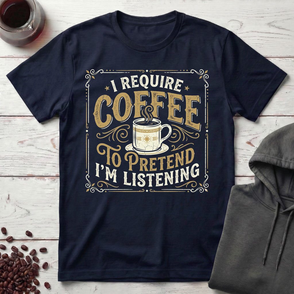 I Require Coffee T-Shirt