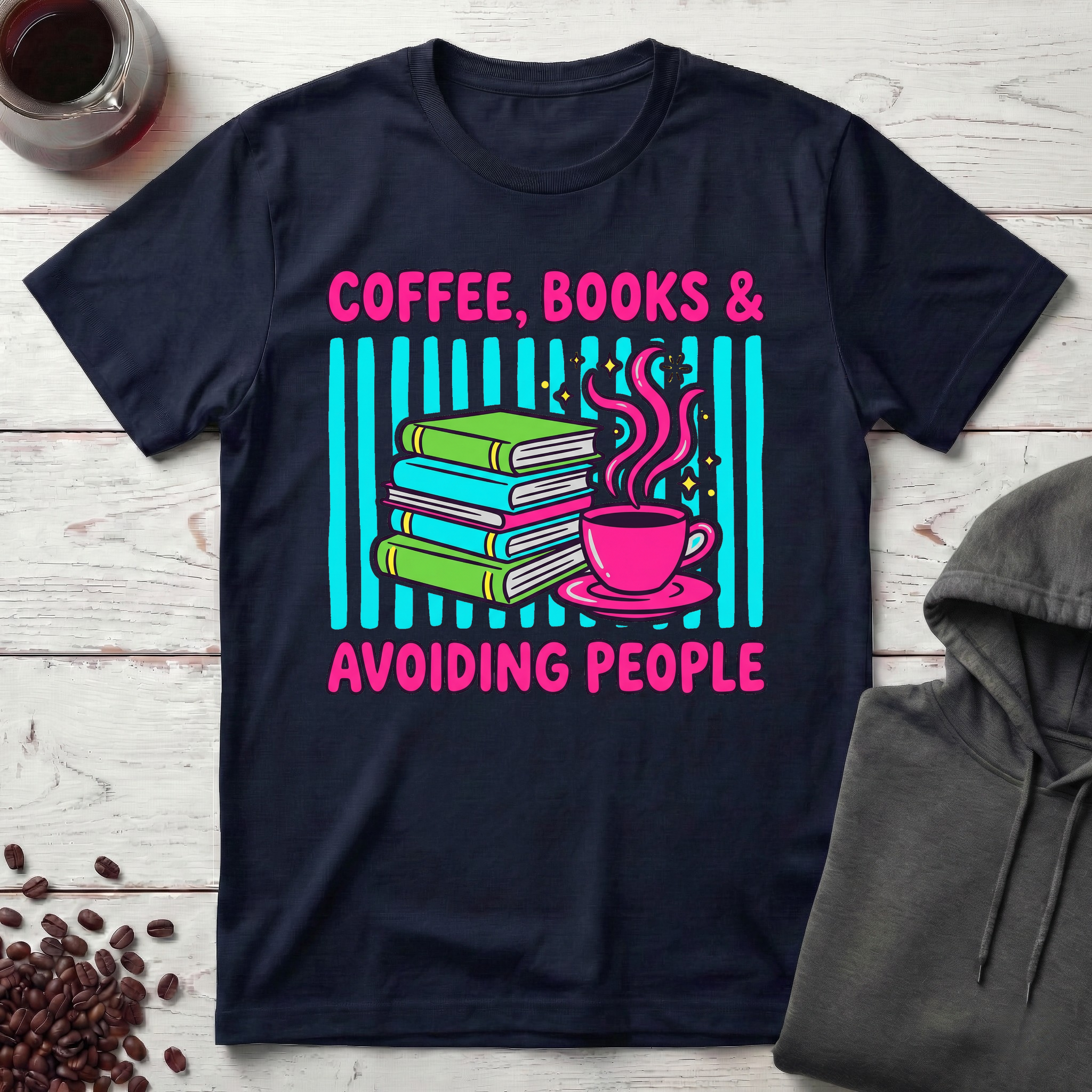 Coffee & Books T-Shirt