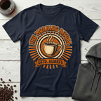 The Morning Ritual Vintage Coffee Badge T-Shirt