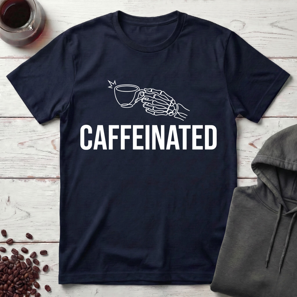 Caffeinated Skeleton T-Shirt