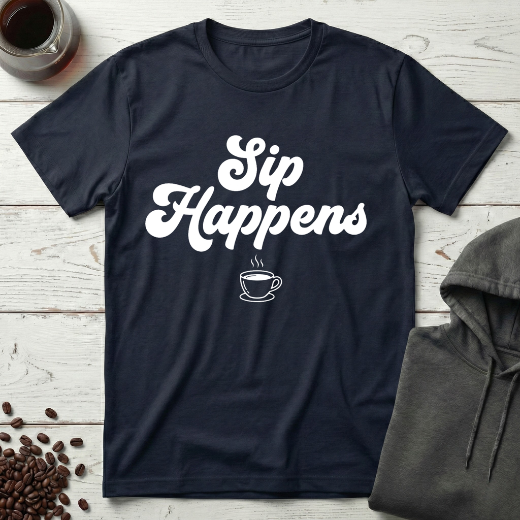 Sip Happens Coffee Lover T-Shirt