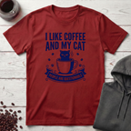 I Like Coffee And My Cat T-Shirt