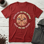Sparkling on the Outside Dead on the Inside T-Shirt