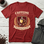 Caffeine University Majoring in Snark T-Shirt