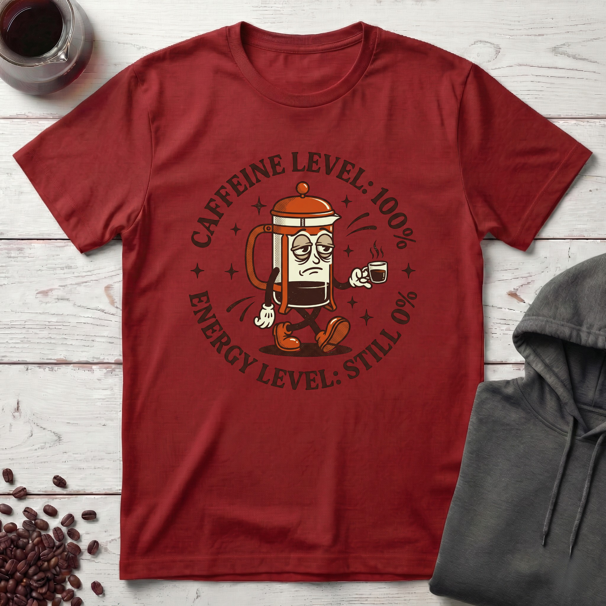 Caffeine Level T-Shirt