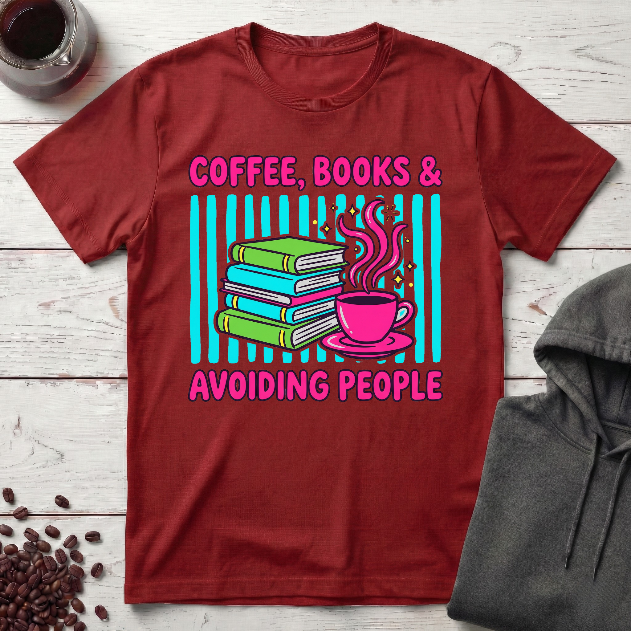 Coffee & Books T-Shirt