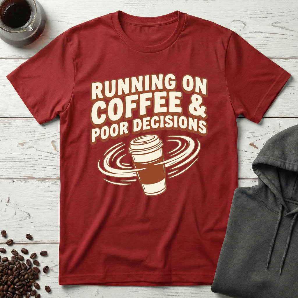 Coffee & Poor Decisions T-Shirt