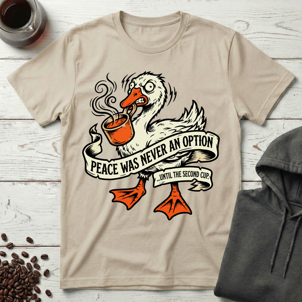 Peace Was Never An Option T-Shirt