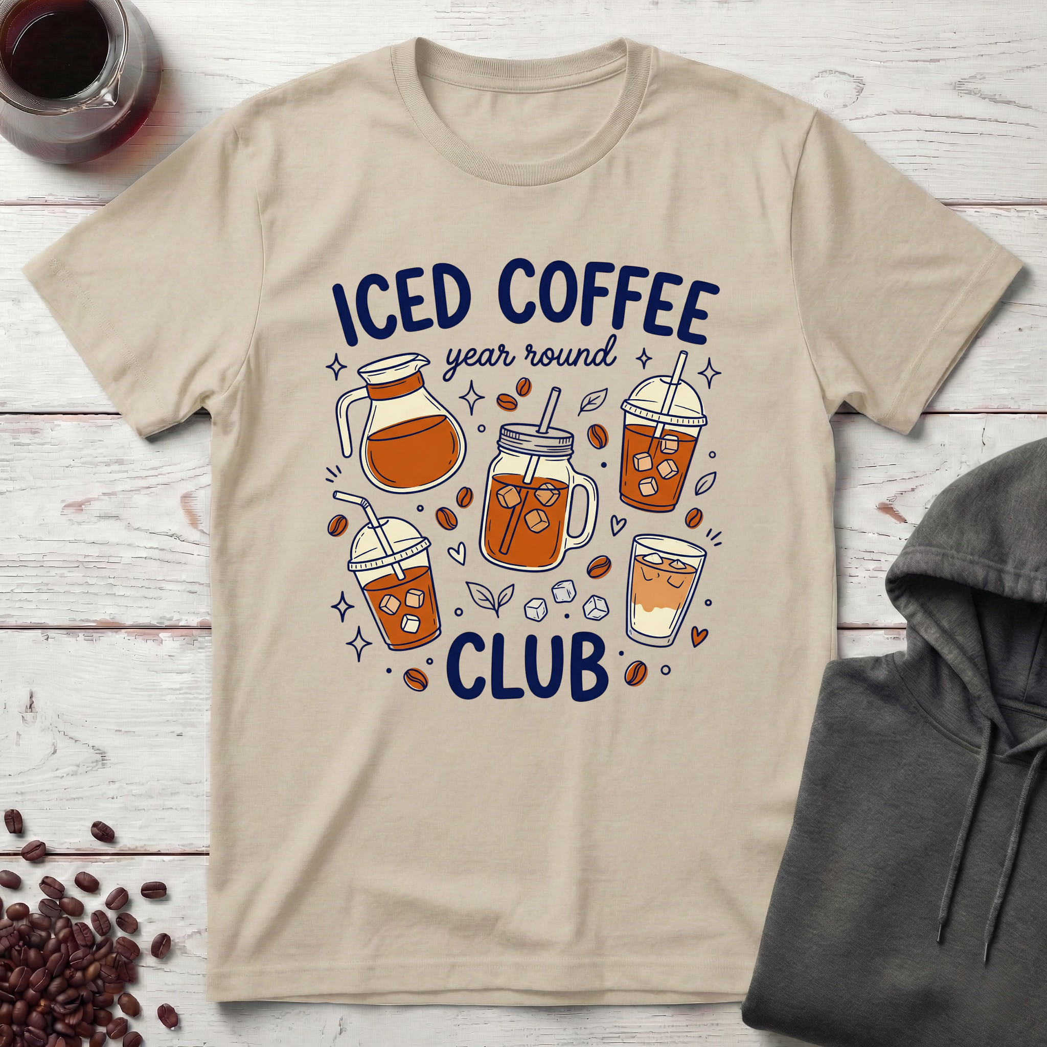 Iced Coffee Year Round T-Shirt