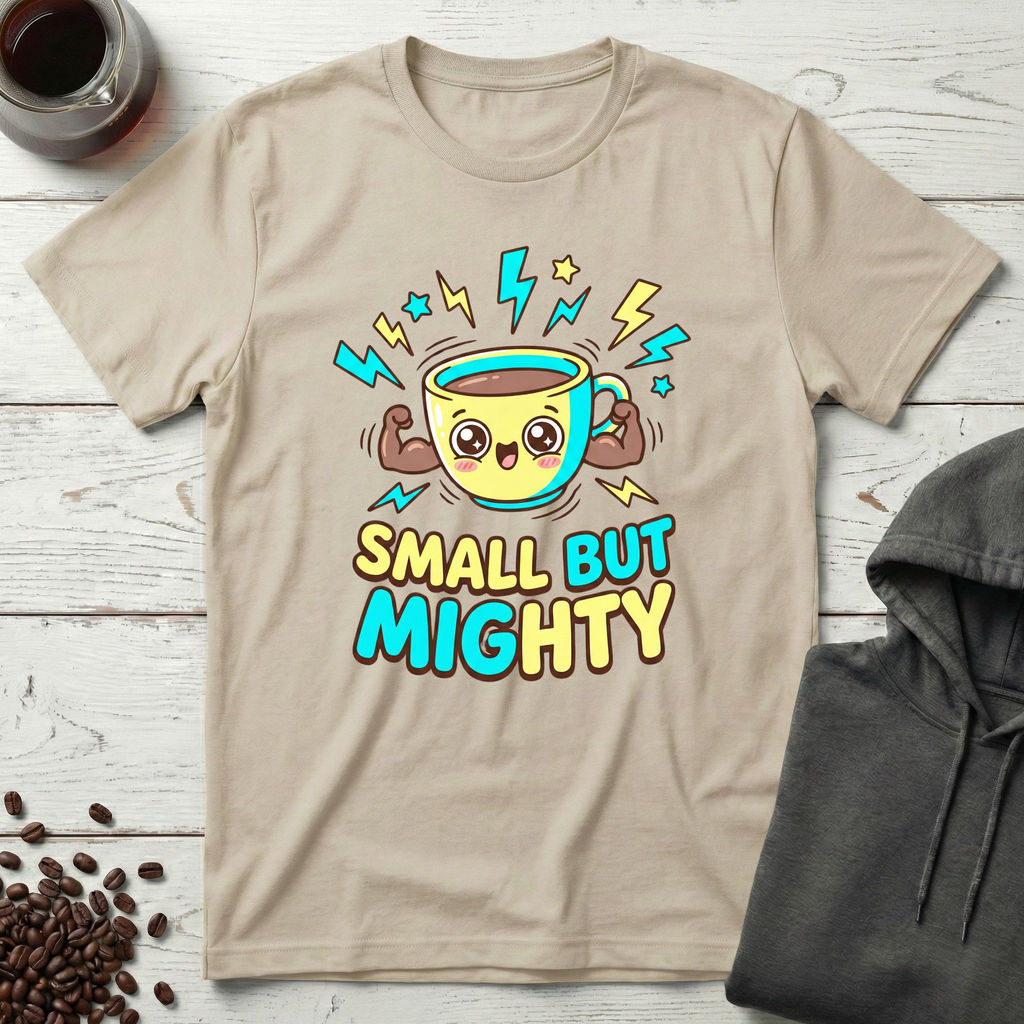 Small But Mighty Coffee Mug Power T-Shirt