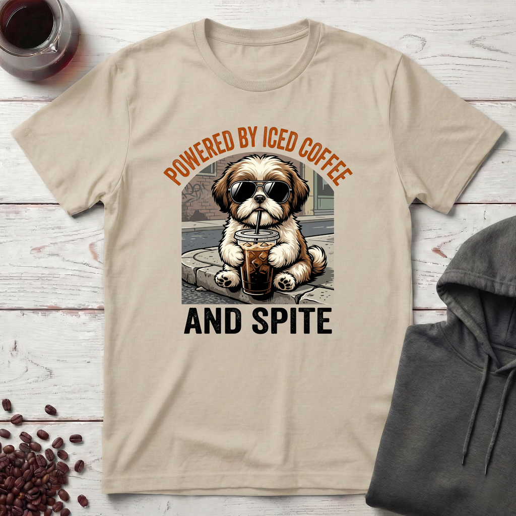 Powered By Iced Coffee T-Shirt