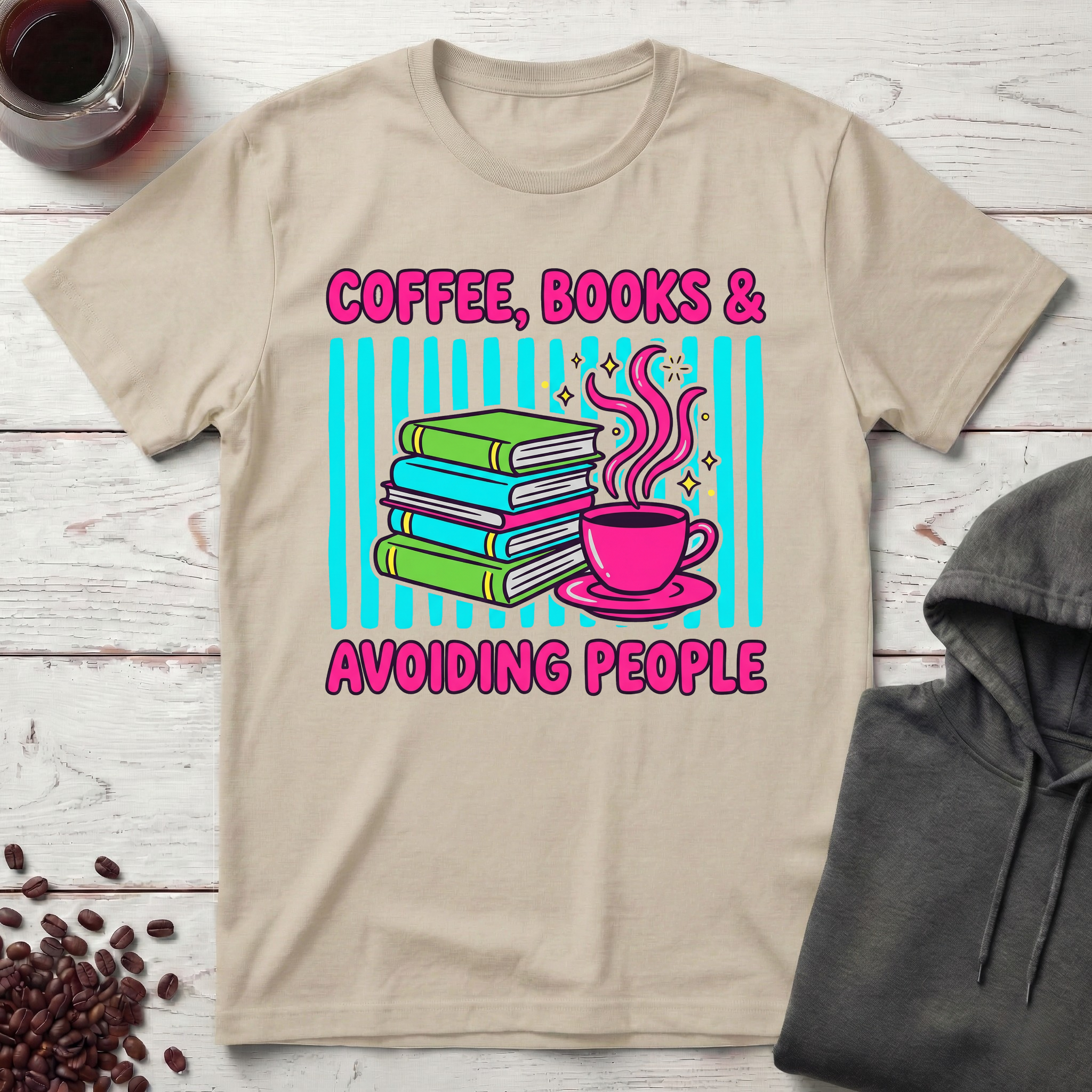 Coffee & Books T-Shirt