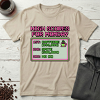 High Scores For Monday Arcade Coffee T-Shirt