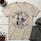I'm Trash Until The First Sip Raccoon T-Shirt
