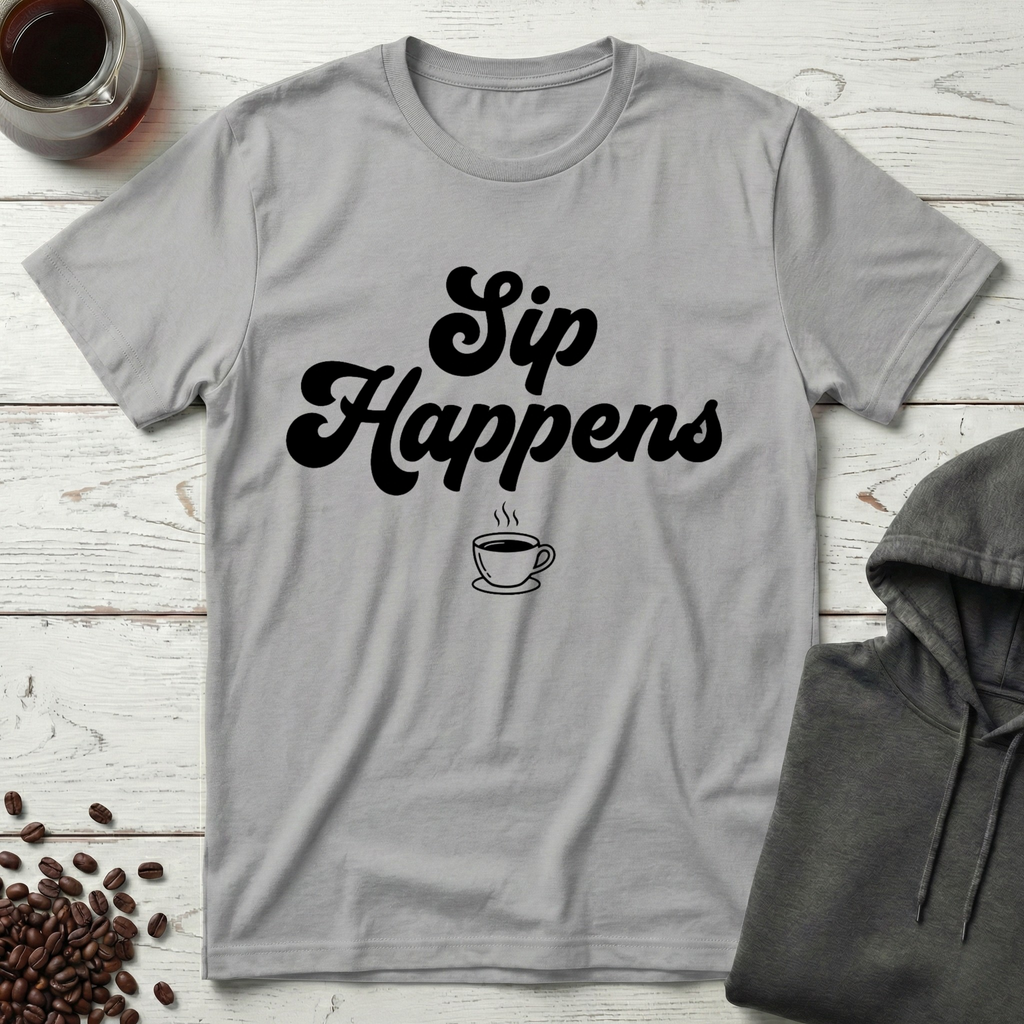 Sip Happens Coffee Lover T-Shirt