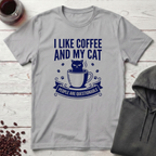 I Like Coffee And My Cat T-Shirt