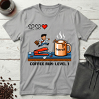Coffee Run Level One Arcade T-Shirt