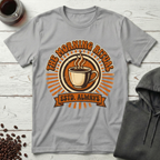 The Morning Ritual Vintage Coffee Badge T-Shirt