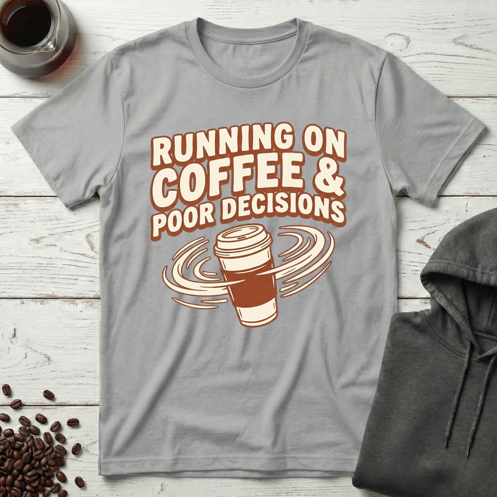 Coffee & Poor Decisions T-Shirt