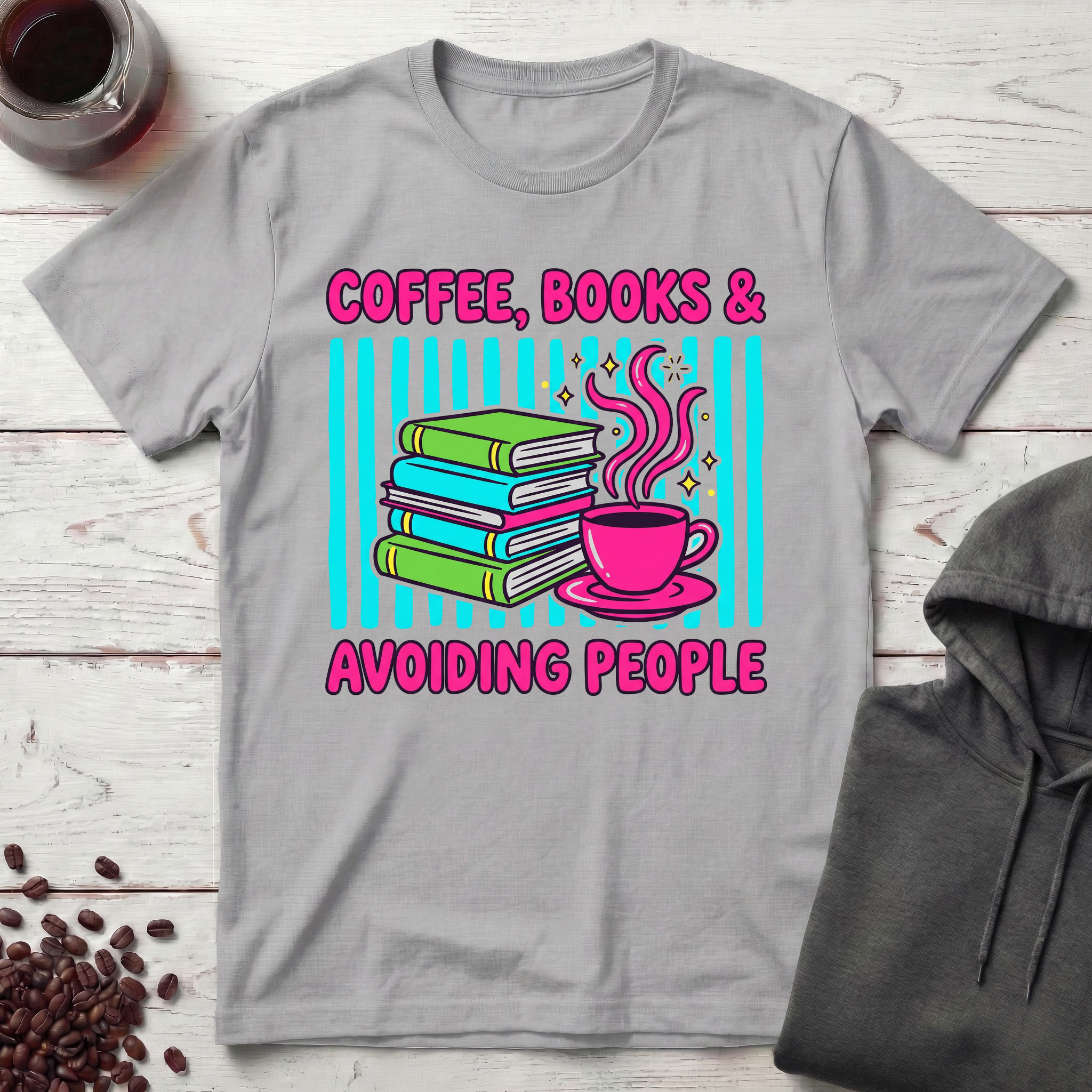Coffee & Books T-Shirt