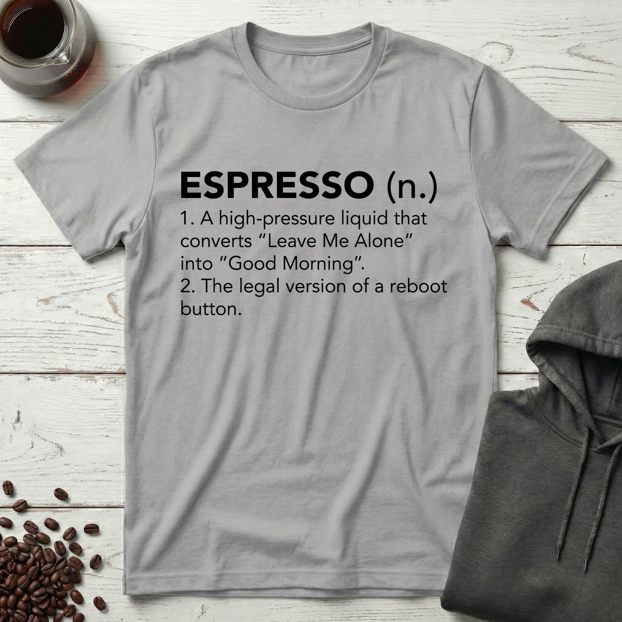 Espresso Definition Coffee Humor T-Shirt