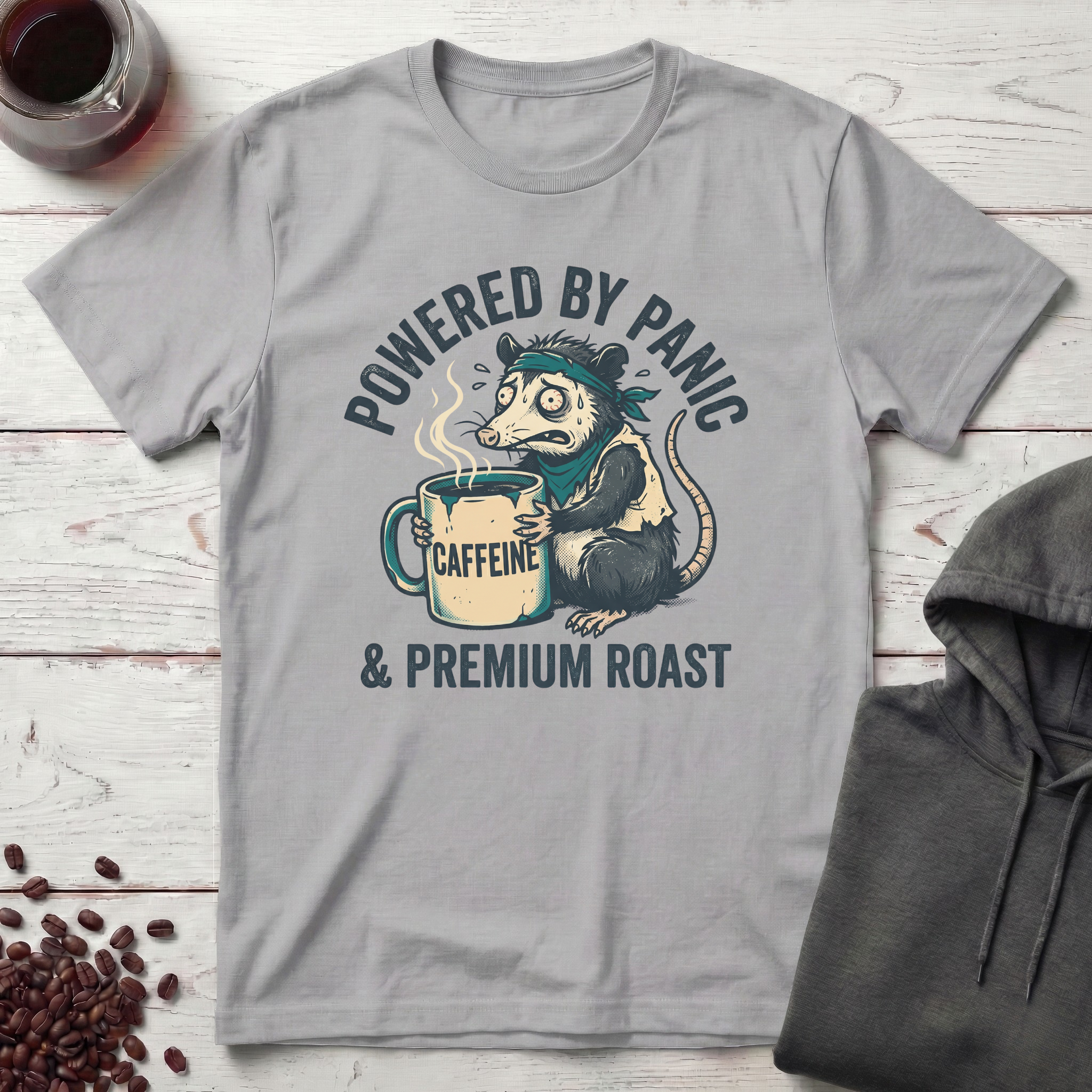 Powered By Panic T-Shirt