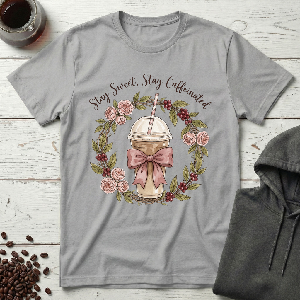 Stay Sweet Stay Caffeinated T-Shirt