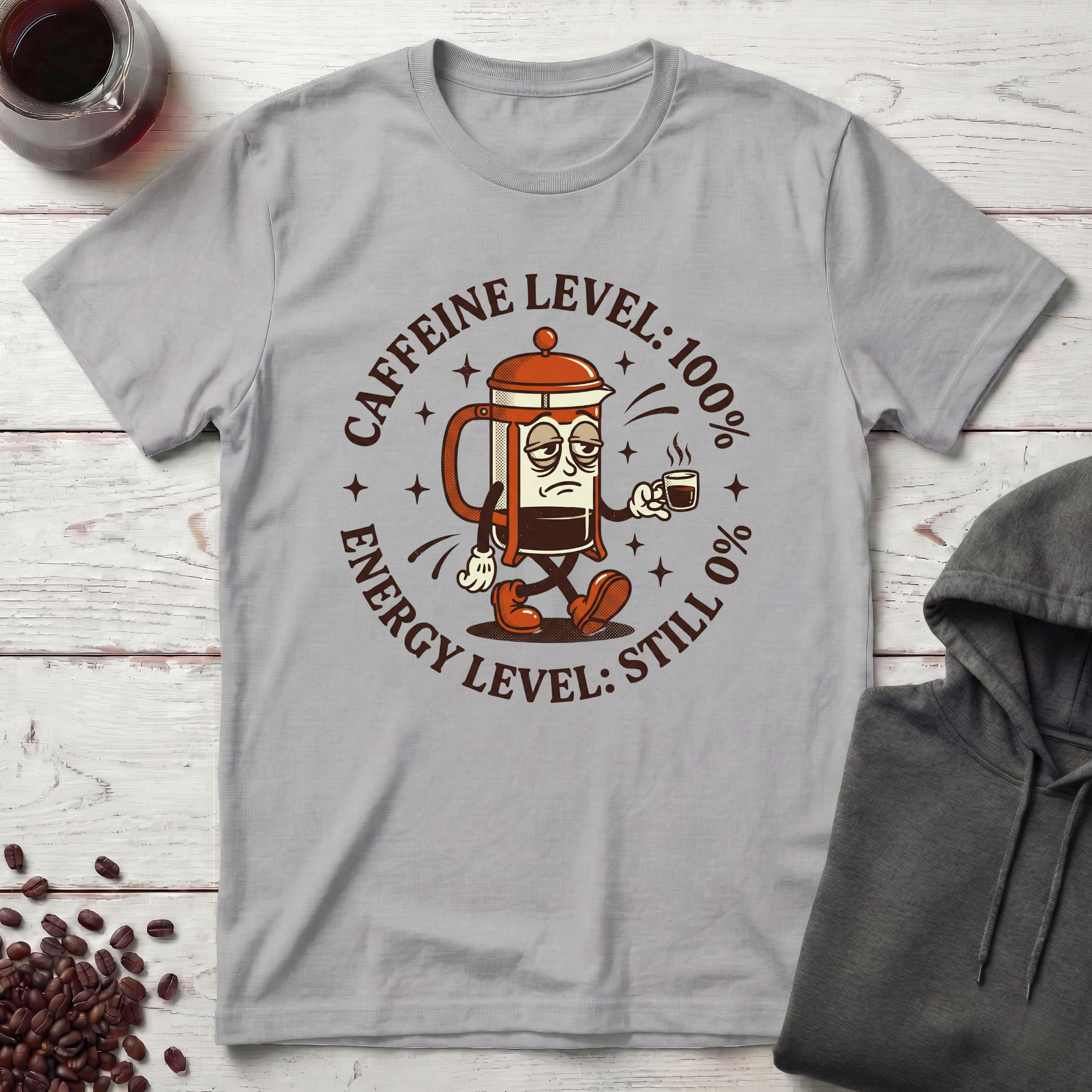 Caffeine Level T-Shirt