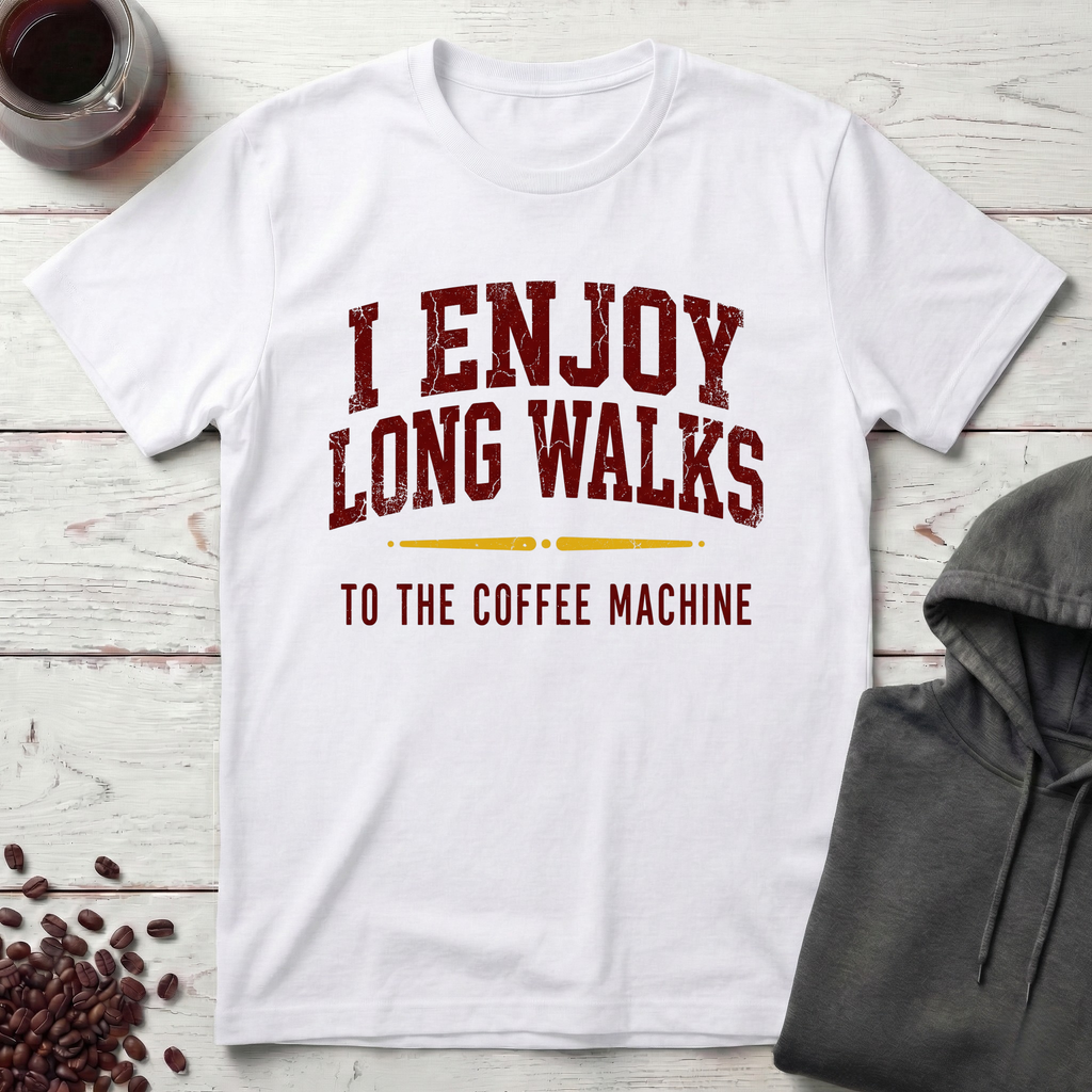 I Enjoy Long Walks T-Shirt