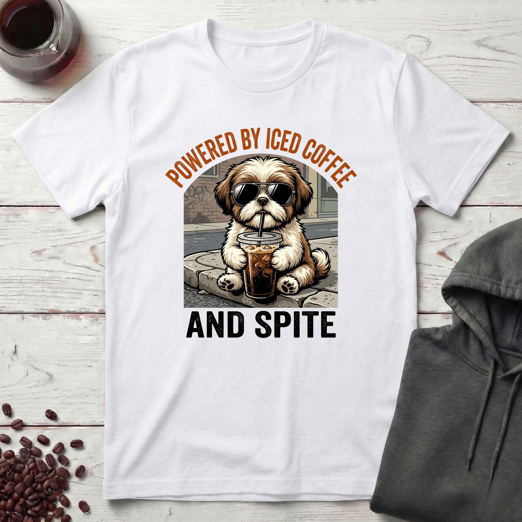 Powered By Iced Coffee T-Shirt